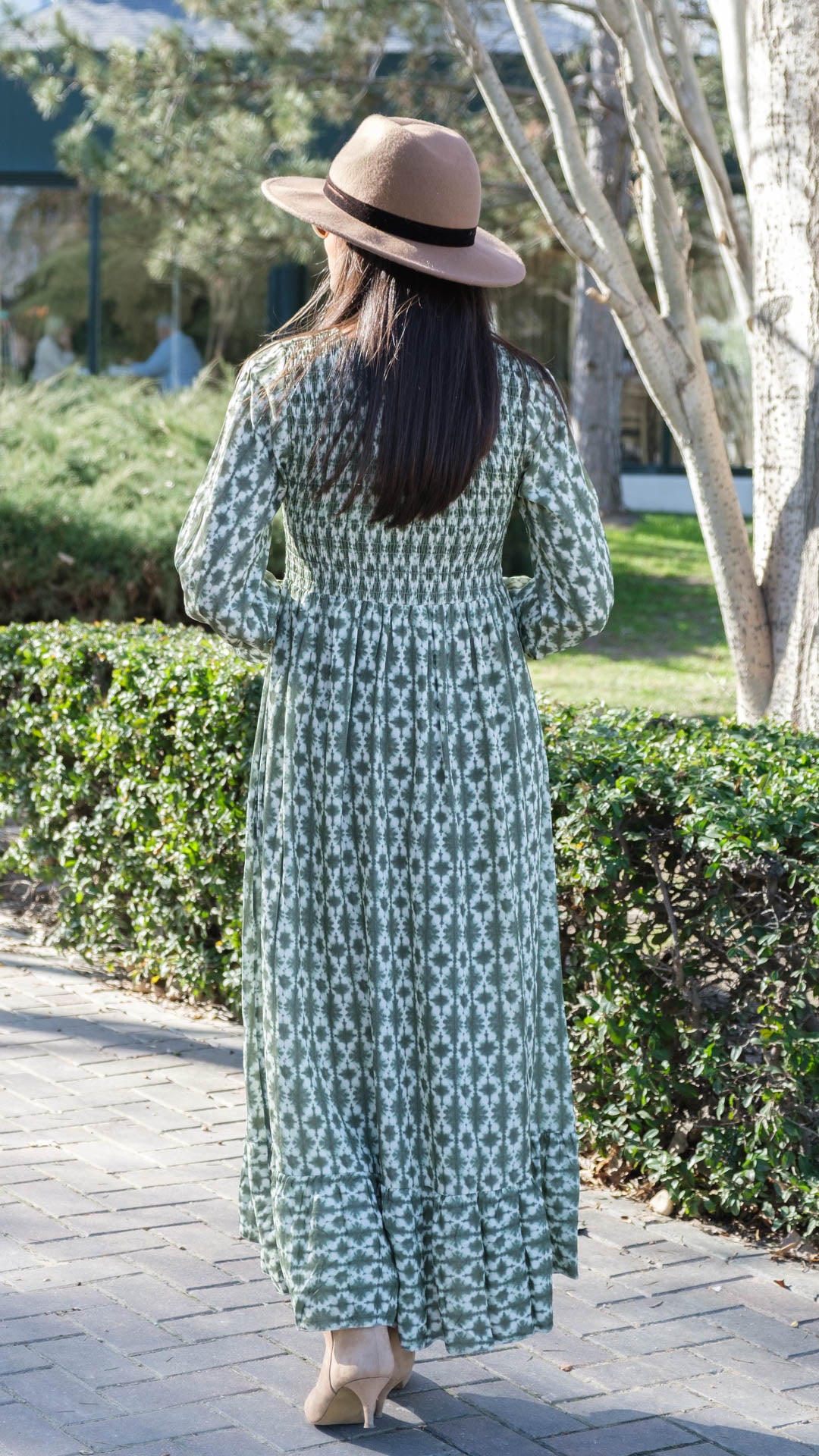 Khaki Xia dress