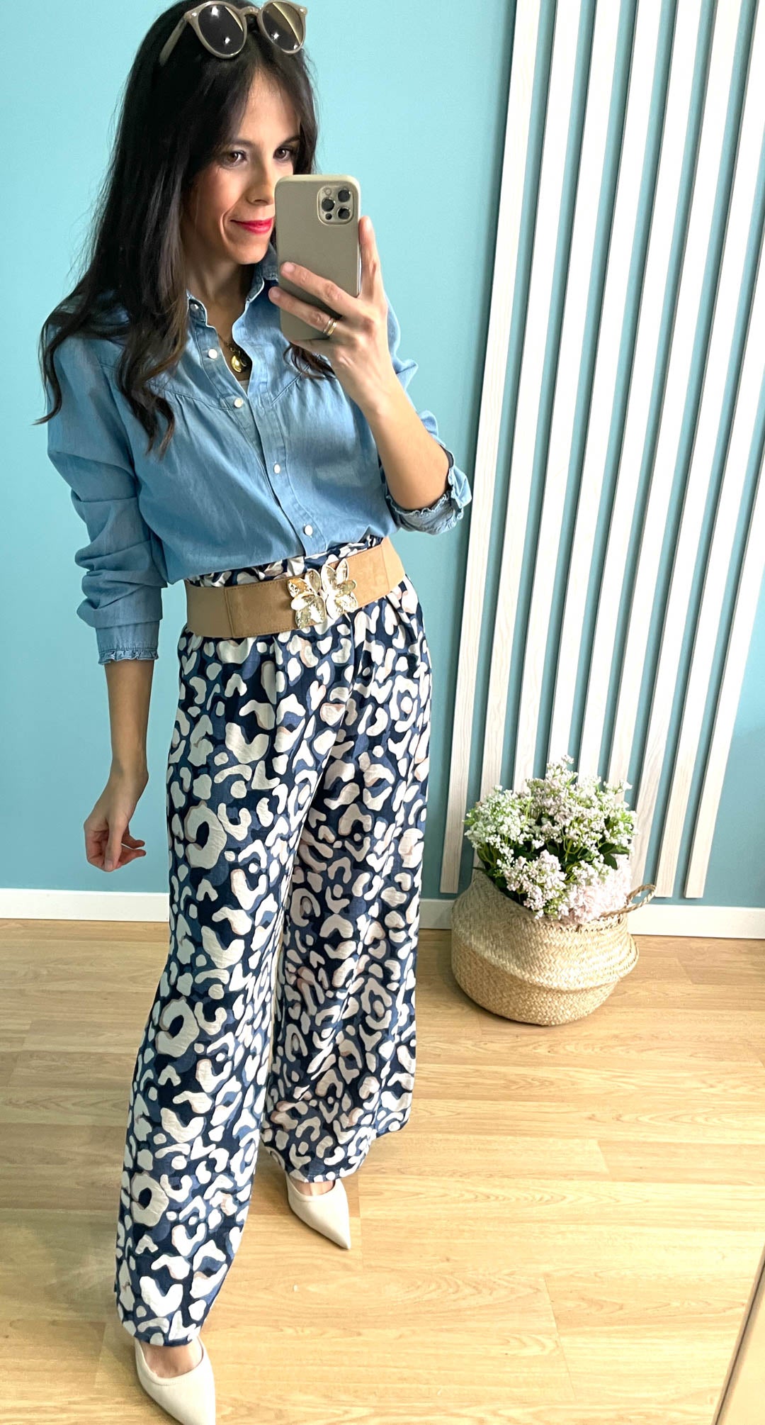 Paloma blue pants