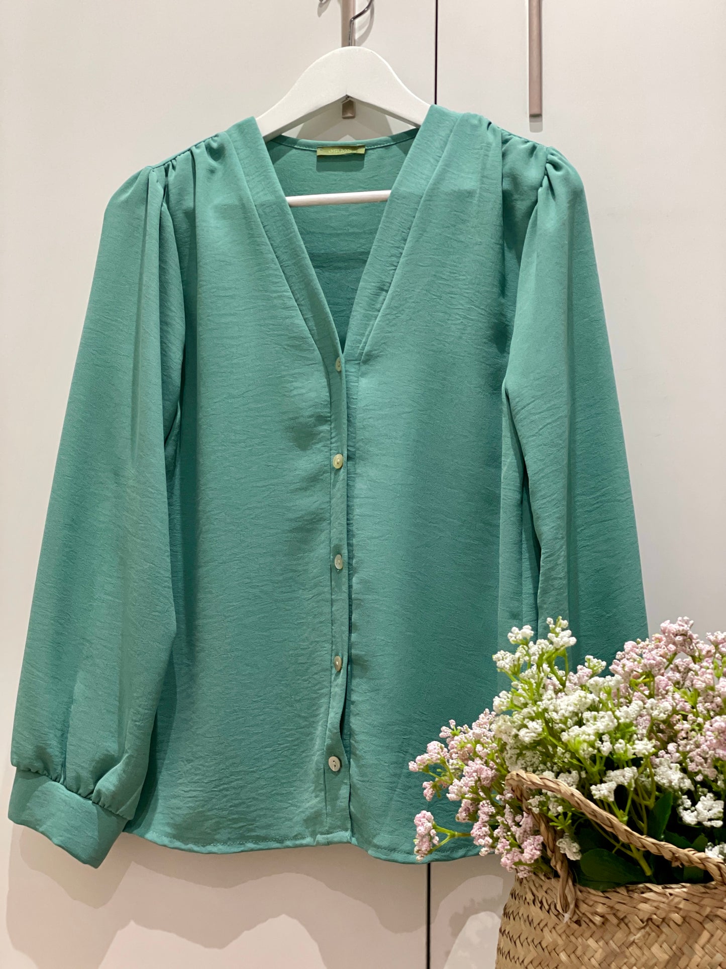 Water green Candela blouse
