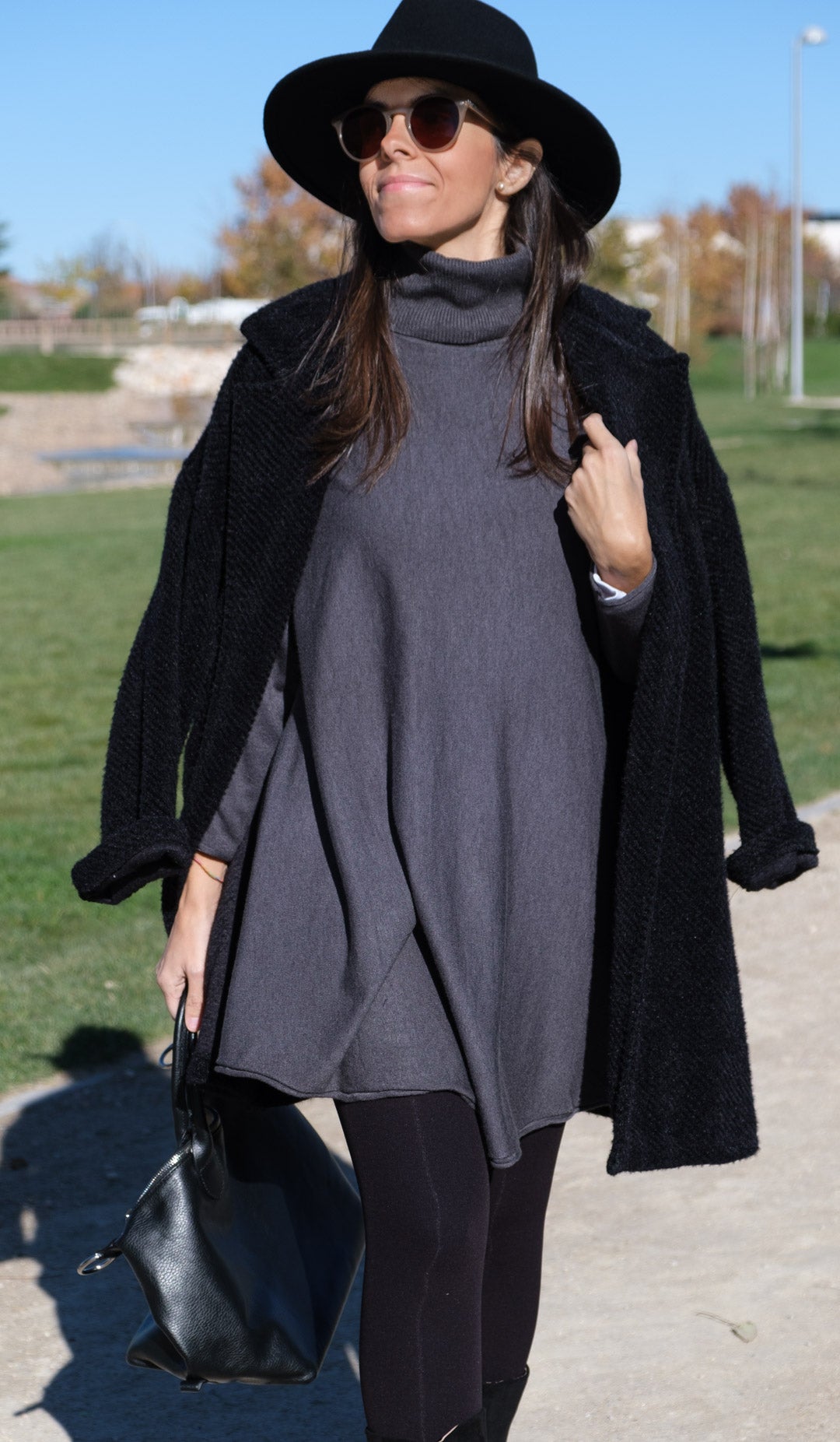 Simoneta gray sweater/dress