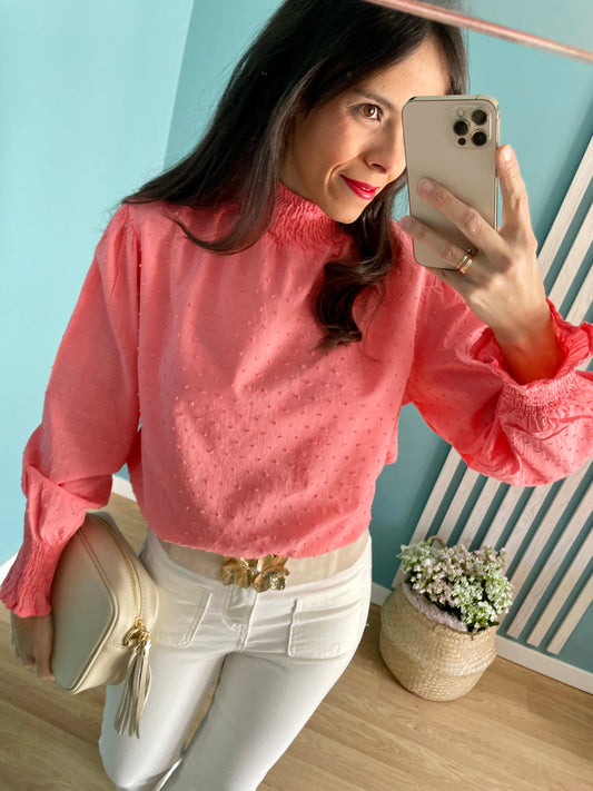 Pink Merche blouse