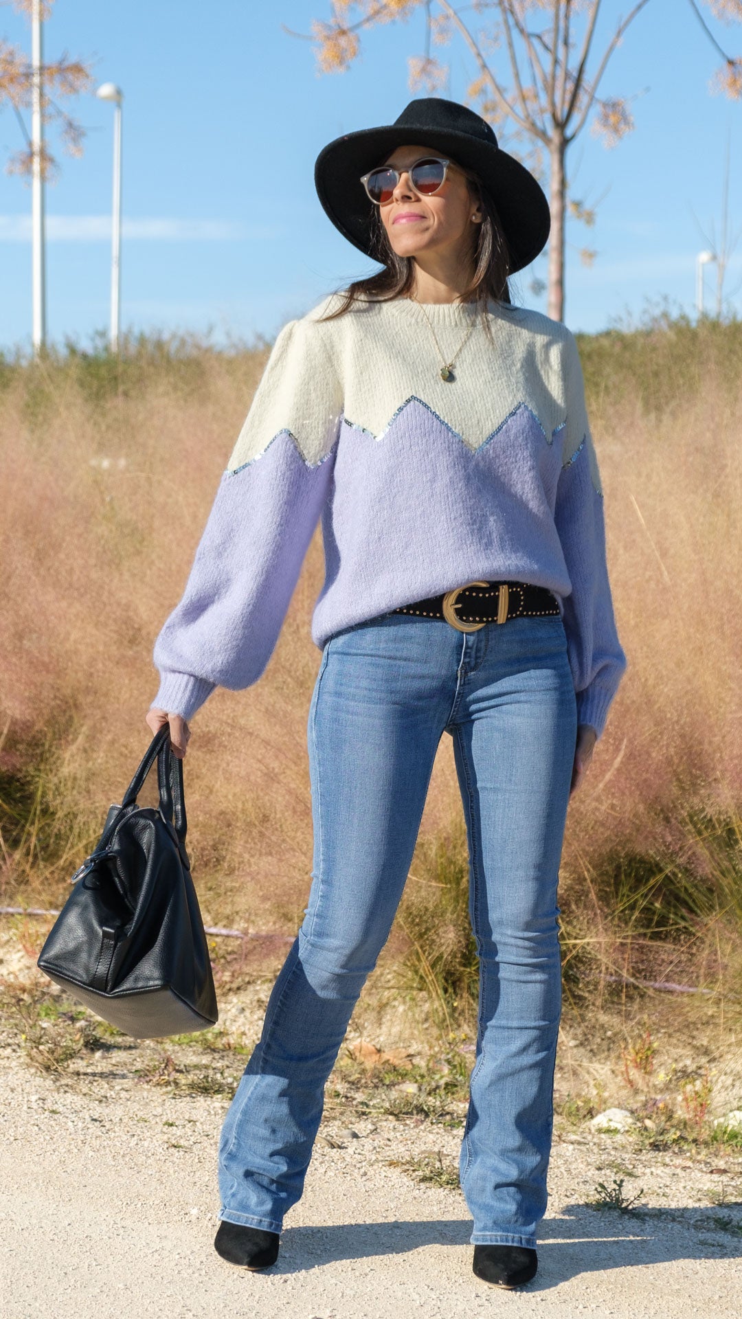 Alana lilac sweater