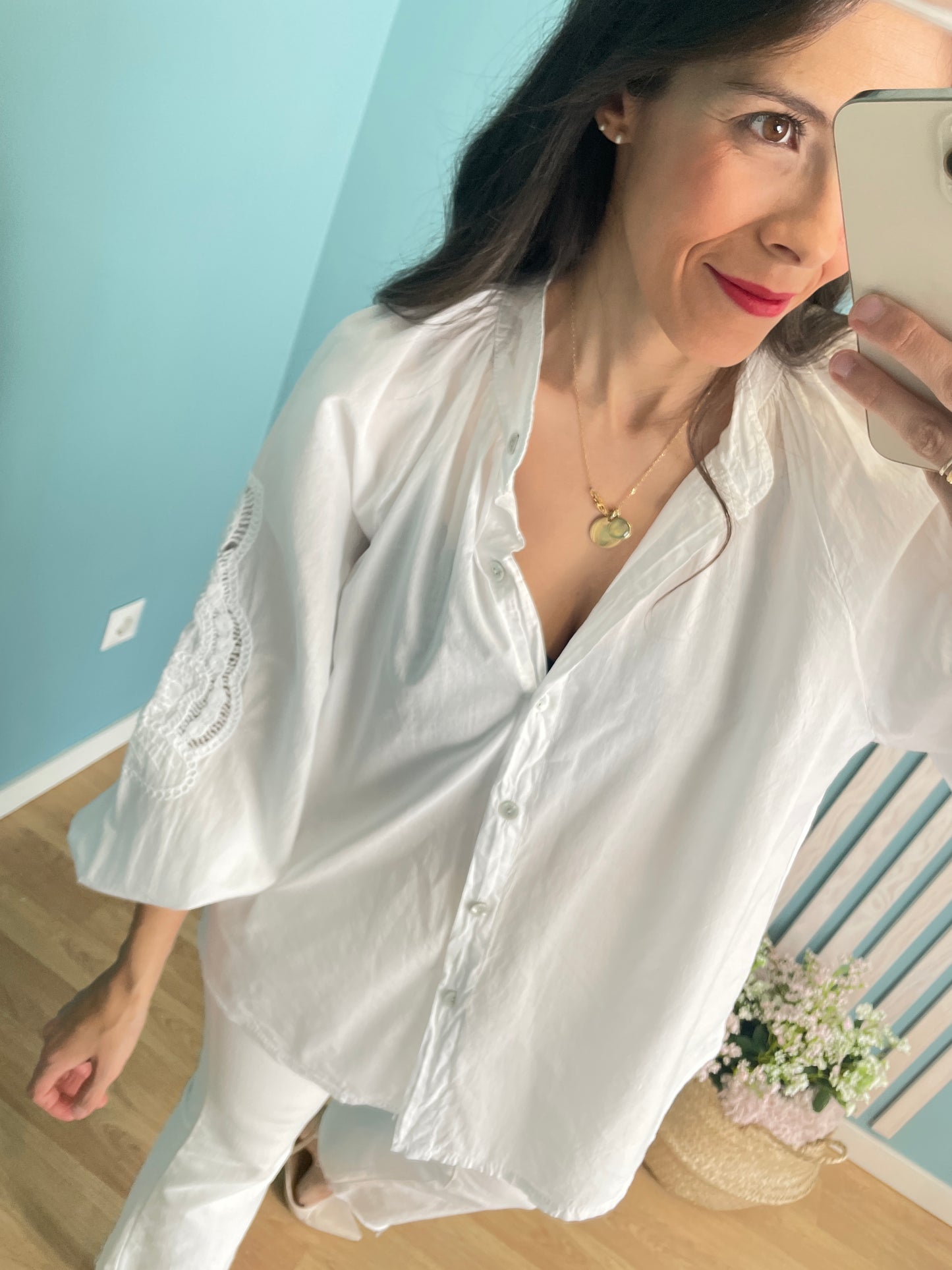 White Caramel blouse