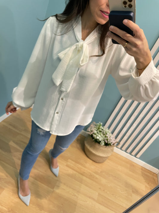 Sofia white blouse