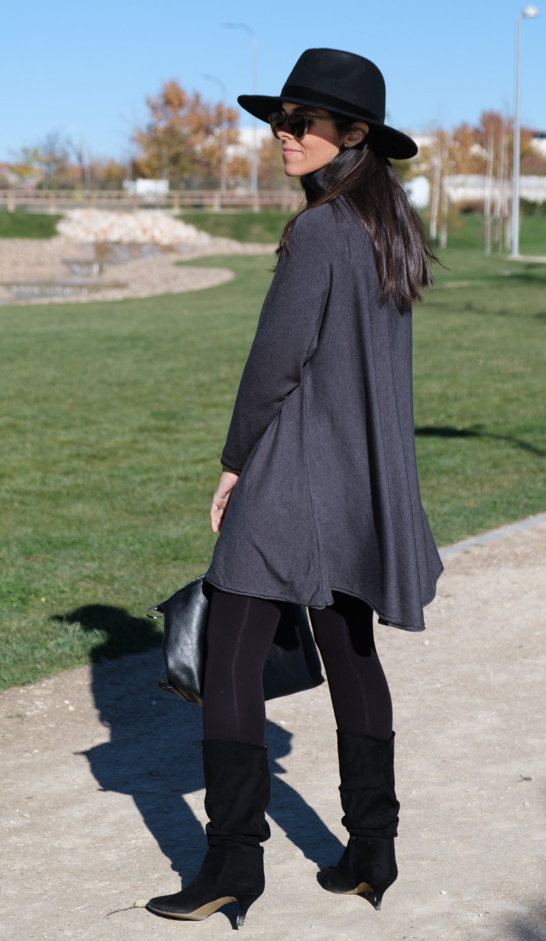 Simoneta gray sweater/dress